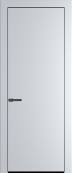 Межкомнатная дверь Profil Doors 1 PA Серая ночь Вайт (RAL 110 96 02)