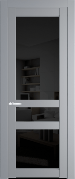Межкомнатная дверь Profil Doors 1.5.2 PD Черное тонированное Смоки (RAL 870-02)