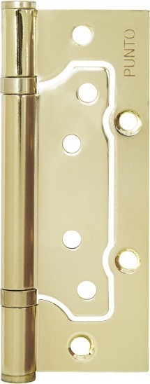 Петля Punto (Пунто) универсальная без врезки IN5200W PB (200-2B 125x2,5) латунь