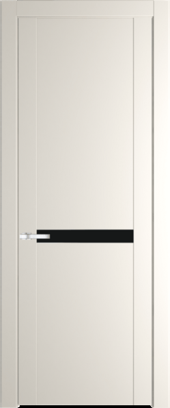 Межкомнатная дверь Profil Doors 1.4 P Монохром черный Перламутр белый