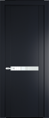 Межкомнатная дверь Profil Doors 1.4 P Белый лак Нэви Блу (RAL 7016)