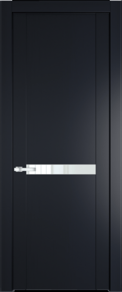 Межкомнатная дверь Profil Doors 1.4 P Белый лак Нэви Блу (RAL 7016)