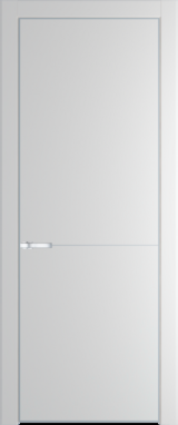 Межкомнатная дверь Profil Doors 16 PE Крем Вайт (RAL 120-02) Серебро