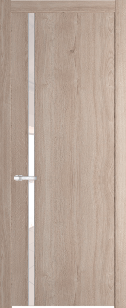 Межкомнатная дверь Profil Doors 21 NW Перламутровый лак Дуб Сонома