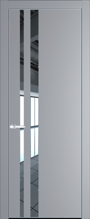 20PE Смоки (RAL 870-02) стекло Зеркало