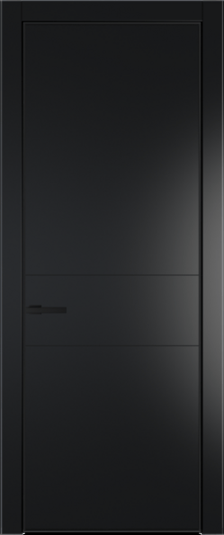 Межкомнатная дверь Profil Doors 14 PA Черный матовый Блэк