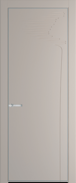 Межкомнатная дверь Profil Doors 25 PA Серебро Сэнд