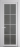 Межкомнатная дверь Profil Doors 1.1.2 (p.8) Графит Крем Вайт (RAL 120-02)