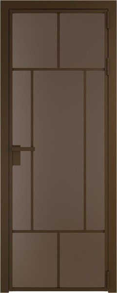 Алюминиевая дверь Profil Doors 10 AG Деорэ Монохром гляссе