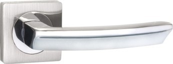 Ручка Ajax (Аякс) раздельная K.JK51.SIGMA (SIGMA JK) SN/CP-3 матовый никель/хром 105мм