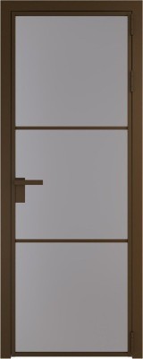 Алюминиевая дверь Profil Doors 13 AG Деорэ Монохром серый