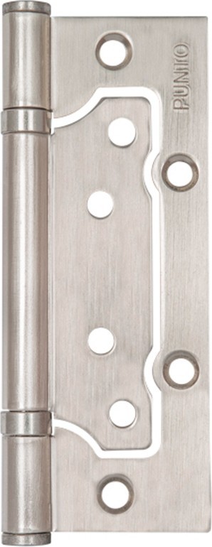 Петля Punto (Пунто) универсальная без врезки IN5200W PN (200-2B 125x2,5) мат. никель