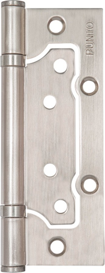 Петля Punto (Пунто) универсальная без врезки IN5200W PN (200-2B 125x2,5) мат. никель