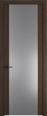 Межкомнатная дверь Profil Doors Orange 1.7N.O Орех Шоколад Монохром серебро (серебро матлак)