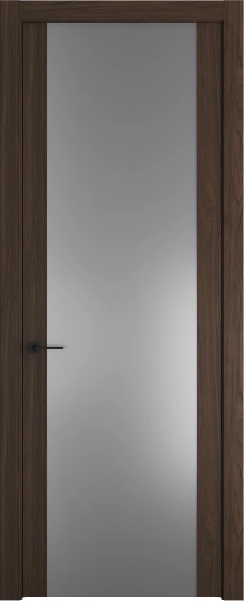 Межкомнатная дверь Profil Doors Orange 1.7N.O Орех Шоколад Монохром серебро (серебро матлак)
