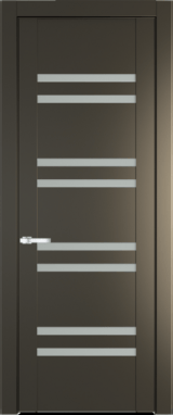 Межкомнатная дверь Profil Doors 1.6 P Матовое Перламутр бронза