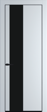Межкомнатная дверь Profil Doors Orange 19 PE.O Монохром черный Вайт (RAL 110 96 02) Черный матовый RAL9005
