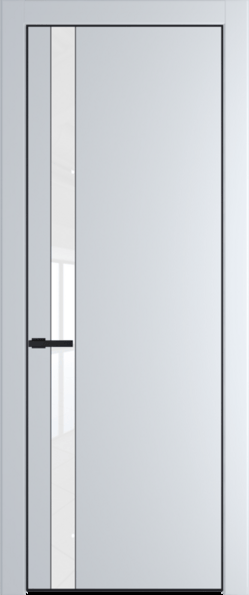 Межкомнатная дверь Profil Doors 25 PA Черный матовый Сэнд