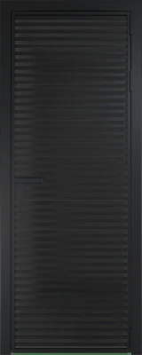 Алюминиевая дверь Profil Doors 12 AG Черный матовый Тонированное матовое