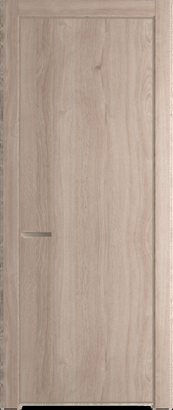 Межкомнатная дверь Profil Doors 12 NE Дуб Сонома Никель матовый