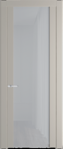 Межкомнатная дверь Profil Doors 1.13 P Белый триплекс Сэнд