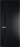 Межкомнатная дверь Profil Doors 1.2 P Монохром черный Блэк
