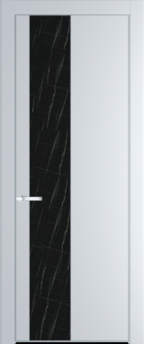 Межкомнатная дверь Profil Doors Orange 19 PE.O Неро мрамор Вайт (RAL 110 96 02) Серебро