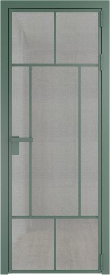 Алюминиевая дверь Profil Doors 10 AG Зеленый воск Рэте