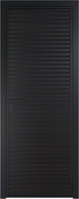 Алюминиевая дверь Profil Doors 12 AG Черный матовый Монохром черный