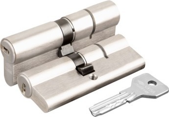 Цилиндровый Cisa (Чиза) механизм ASIX OE300-32.12 (90 мм/30+10+50), НИКЕЛЬ