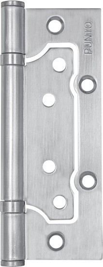 Петля Punto (Пунто) универсальная без врезки IN5200W SC (200-2B 125x2,5) мат. хром