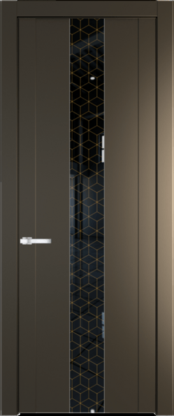 Межкомнатная дверь Profil Doors 1.9 P Лоран узор золото Перламутр бронза