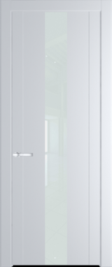 Межкомнатная дверь Profil Doors 1.9 P Lacobel Белый лак Вайт (RAL 110 96 02)