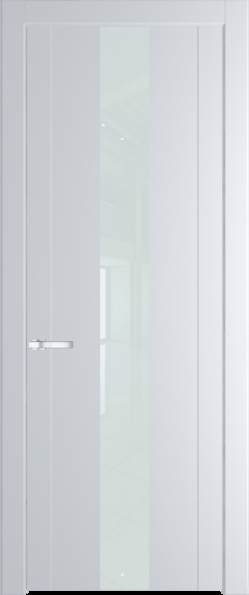 Межкомнатная дверь Profil Doors 1.9 P Lacobel Белый лак Вайт (RAL 110 96 02)