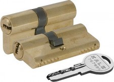 Цилиндровый механизм Kale kilit (Кале килит) 164 SN/90 (35+10+45) mm латунь 5 кл.