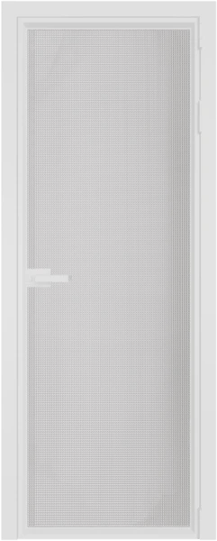Алюминиевая дверь Profil Doors 1AV Вайт Кризет