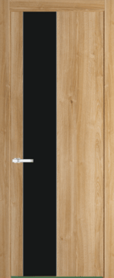 Межкомнатная дверь Profil Doors 19 NW Монохром черный Дуб Карамель