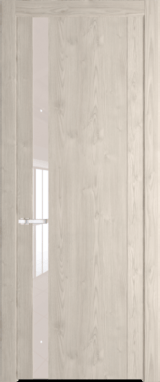 Межкомнатная дверь Profil Doors 1.2 N Lacobel Перламутровый лак Каштан светлый