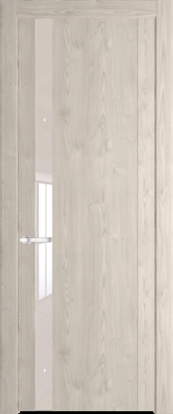 Межкомнатная дверь Profil Doors 1.2 N Lacobel Перламутровый лак Каштан светлый