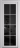 Межкомнатная дверь Profil Doors 1.1.2 (p.8) Черное тонированное Крем Вайт (RAL 120-02)