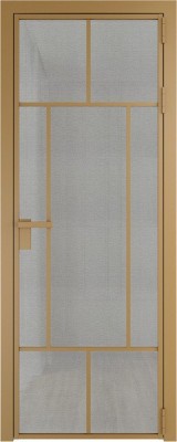 Алюминиевая дверь Profil Doors 10 AG Золото Рэте