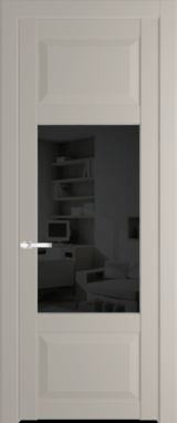 Межкомнатная дверь Profil Doors 1.3.3 PD Черное тонированное Сэнд