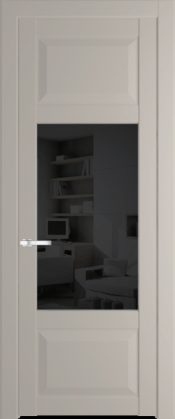 Межкомнатная дверь Profil Doors 1.3.3 PD Черное тонированное Сэнд