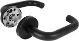 Ручка Fuaro (Фуаро) раздельная R.DSS201-0203/19 (8х110 мм) (INOX 201) BLACK