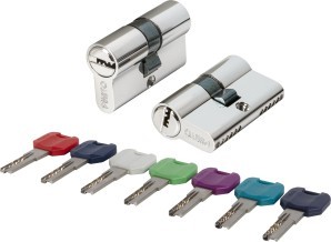 Цилиндровый Punto (Пунто) механизм MaxPro7000Key 52mm (21+10+21) CP хром 7key