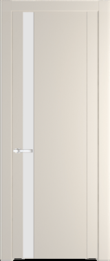 Межкомнатная дверь Profil Doors 1.2 P Монохром белый просветленный Кремовая Магнолия (RAL 120-04)