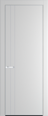 Межкомнатная дверь Profil Doors 12 PE Крем Вайт (RAL 120-02) Серебро