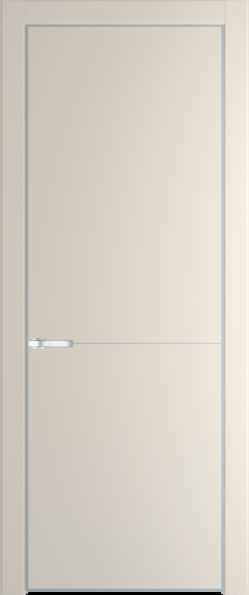 Межкомнатная дверь Profil Doors 16 PE Кремовая Магнолия (RAL 120-04) Серебро