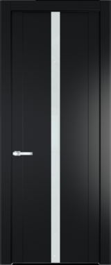 Межкомнатная дверь Profil Doors 1.8 P Lacobel Белый лак Блэк