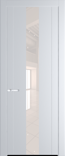 Межкомнатная дверь Profil Doors 1.9 P Lacobel Перламутровый лак Вайт (RAL 110 96 02)